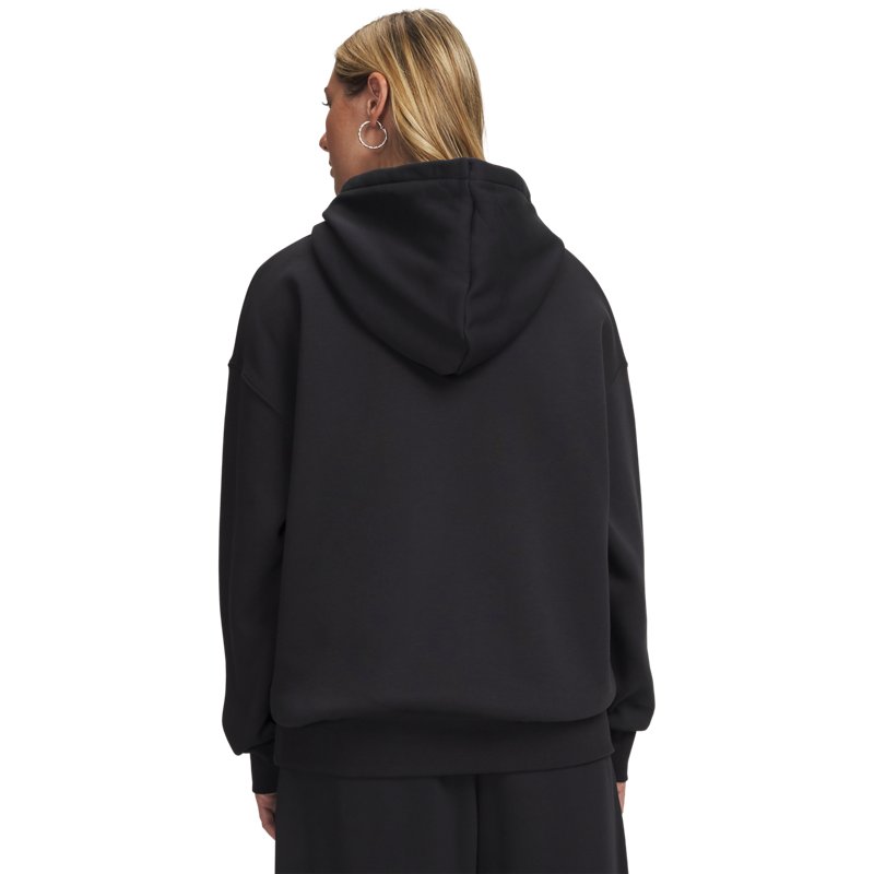 Under Armour Icon Fleece OS Hoodie Black/ White