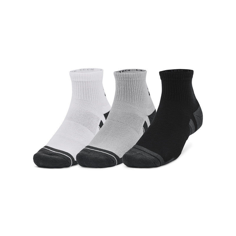 Under Armour Performance Tech 3-Pack Qtr Mod Gray