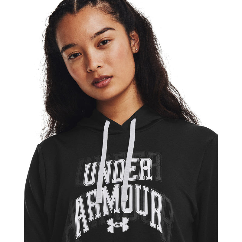 Under Armour Rival Terry Graphic Hdy Black