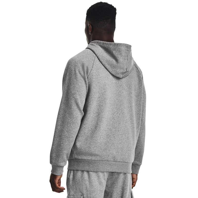 Under Armour Rival Fleece Fz Hoodie Castlerock Light Heather
