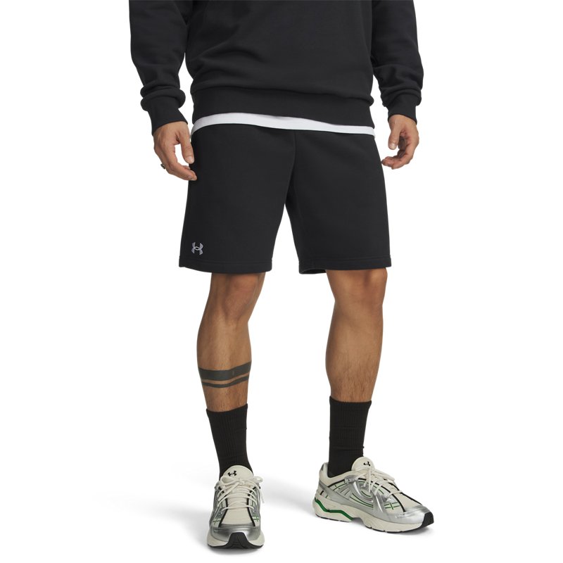 Under Armour Rival Fleece Shorts Black/ White