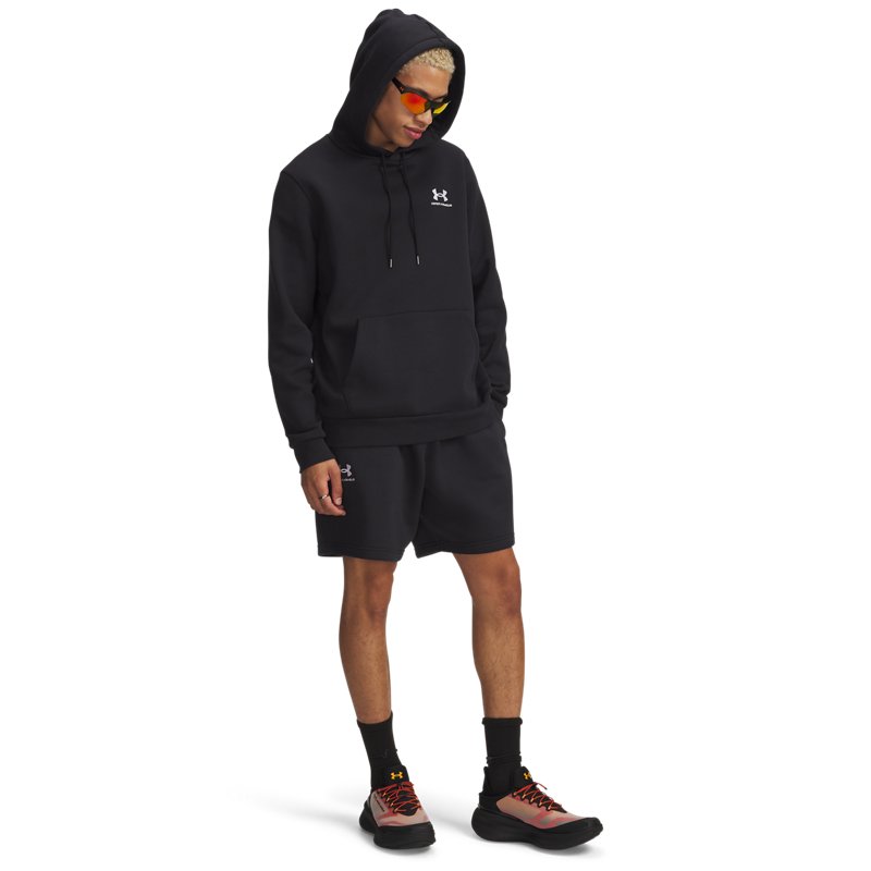 Under Armour Essential Fleece Shorts Black