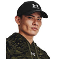 Under Armour Mens Branded Lockup Adjustable Cap Black