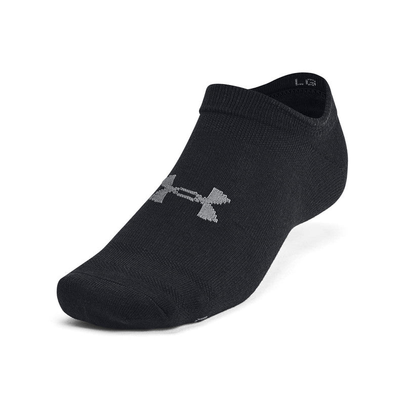 Under Armour Essential No Show 6-Pack Black