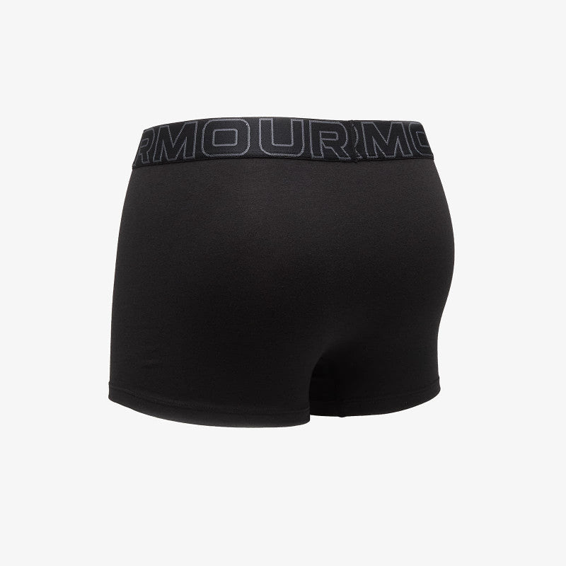 Bokserki Under Armour Performance Cotton Print 3in 3-Pack Black