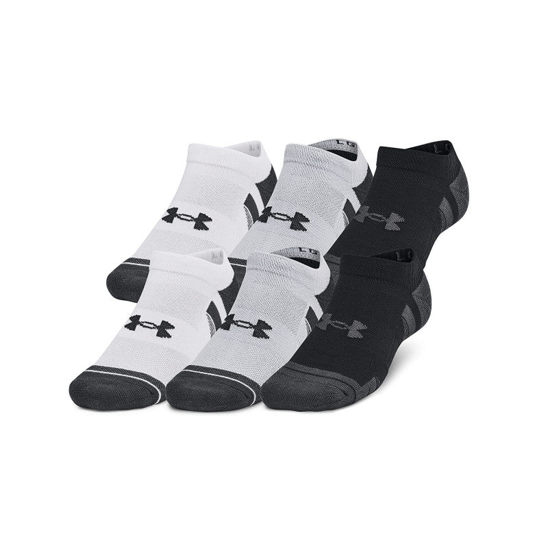 Under Armour Under Armour Perf Tech 6-Pack NS Mod Gray/ Mod Gray/ Jet Gray