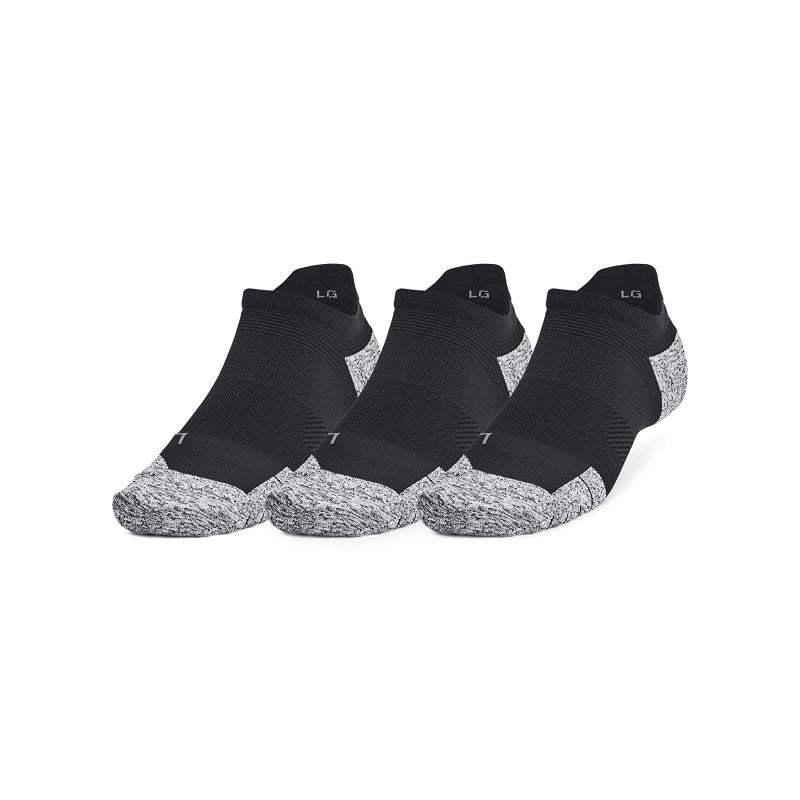 Under Armour Ad Run Cushion 3-Pack Ns Black