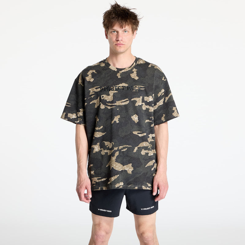 Under Armour Project Rock All Over Print Grey/ Green