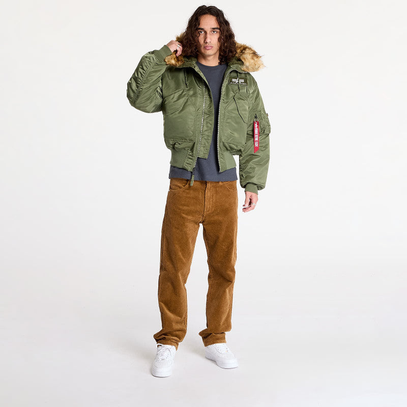 Alpha Industries 45P Hooded Sage-Green