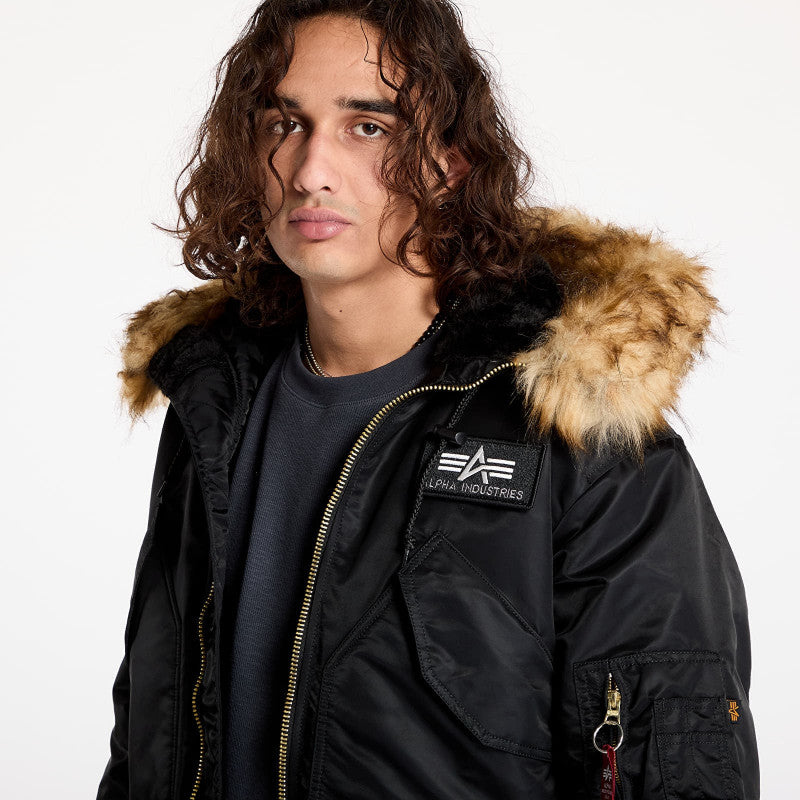 Alpha Industries 45P Hooded Black