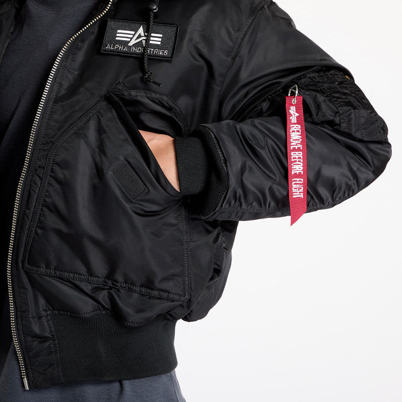 Alpha Industries 45P Hooded Black/ Black