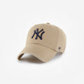 47 Brand MLB Clean Up Base Runner New York Yankees Beige