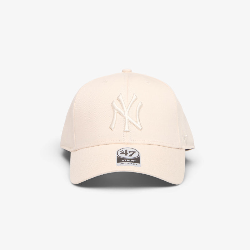 47 Brand MLB Mvp Raised Basic New York Yankees Cap Beige