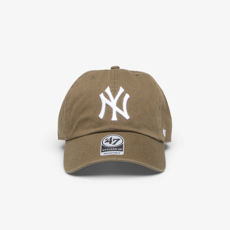 47 Brand MLB Clean Up New York Yankees Cap Khaki