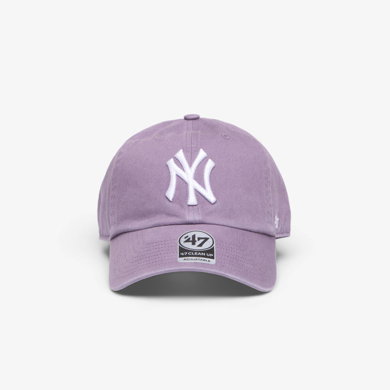 47 Brand MLB Clean Up New York Yankees Cap Lilac Haze
