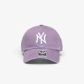 47 Brand MLB Clean Up New York Yankees Cap Lilac Haze