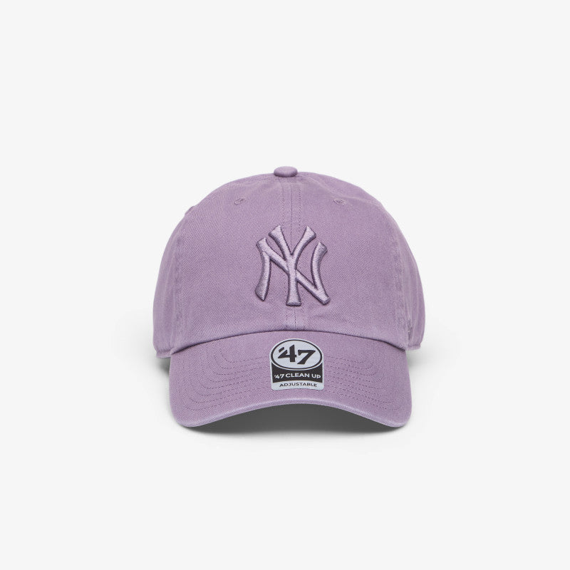 47 Brand MLB Clean Up New York Yankees Cap Pale Purple