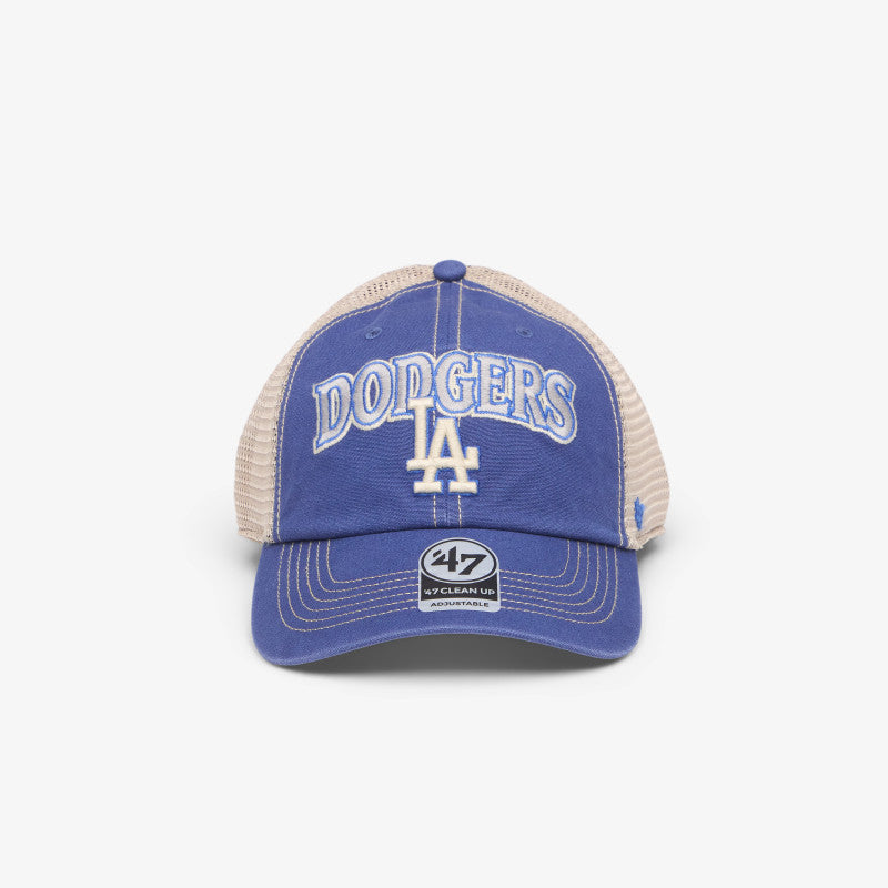 47 Brand MLB Clean Up Tuscaloosa Los Angeles Dodgers Cap Blue/ Beige