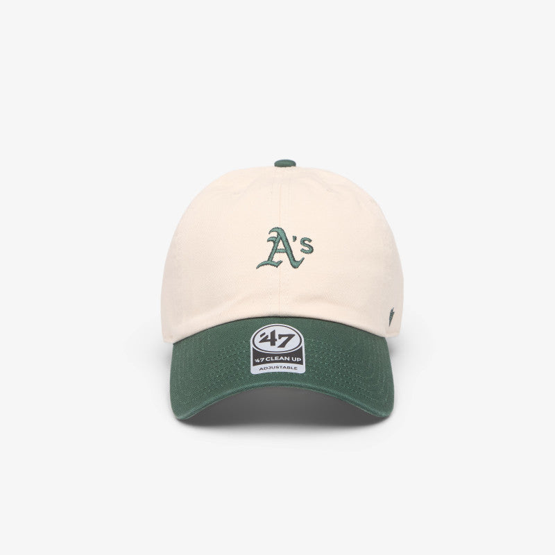 47 Brand MLB Clean Up Base Runner Oakland Athletics Cap Natural