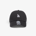 47 Brand MLB Clean Up Base Runner Los Angeles Dodgers Cap Black