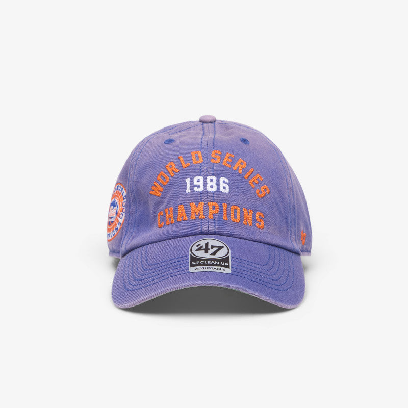47 Brand MLB Clean Up 86 Mets New York Mets Cap Washed Indigo