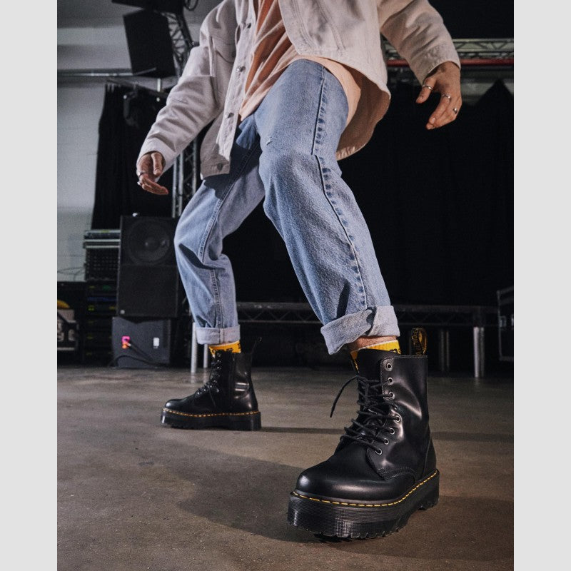 Dr.Martens Jadon Black Polished Smooth
