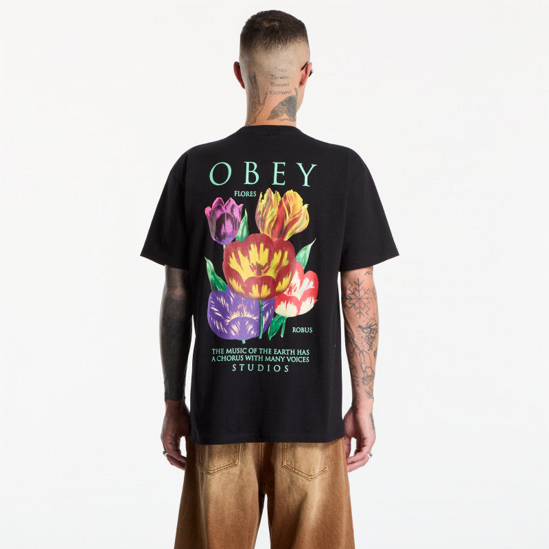 Obey Flores Robus Black