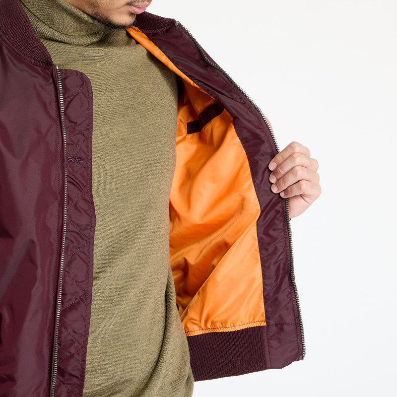Alpha Industries Inc. MA-1 TT Two Tone Dark Maroon