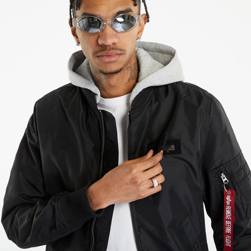 Alpha Industries MA-1 TT Hood Black