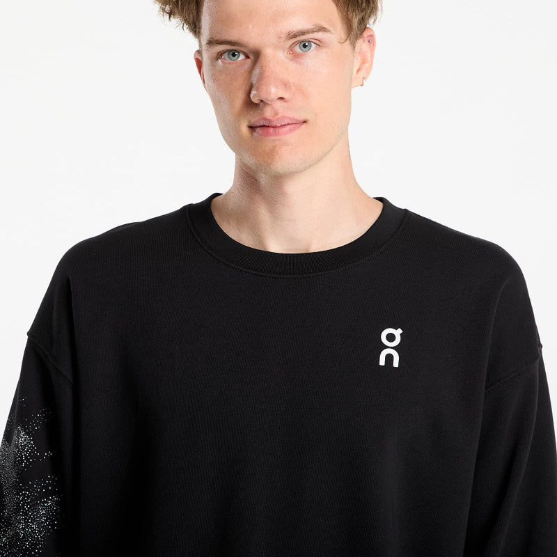 On Club Crew Graphic Black