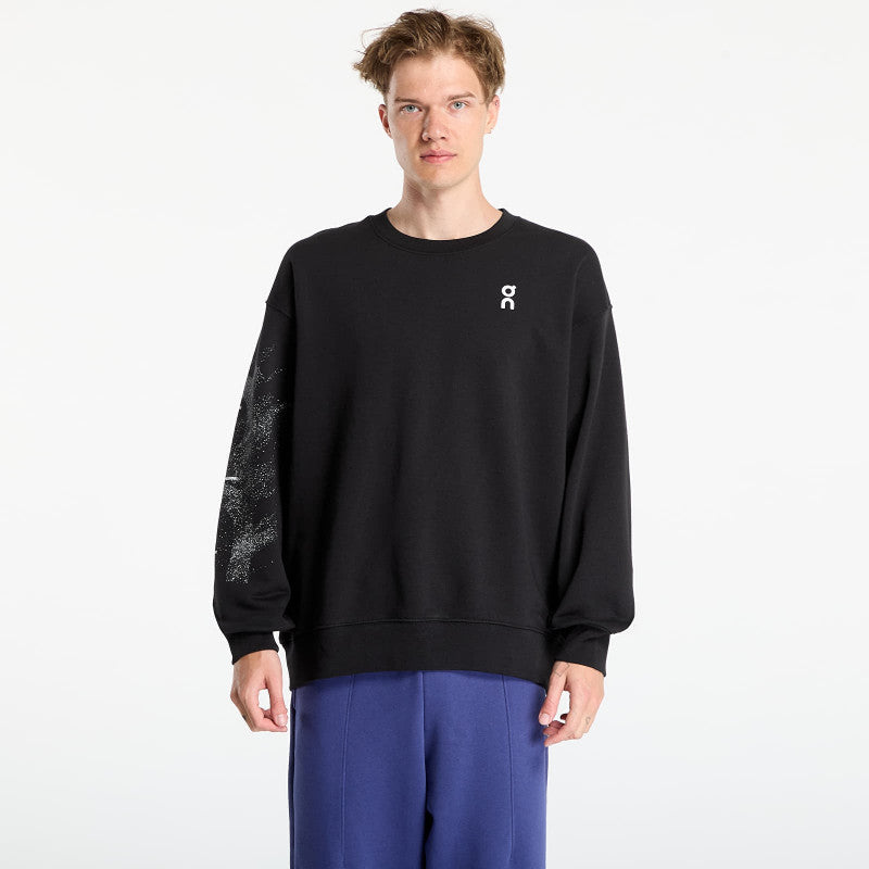 On Club Crew Graphic Black