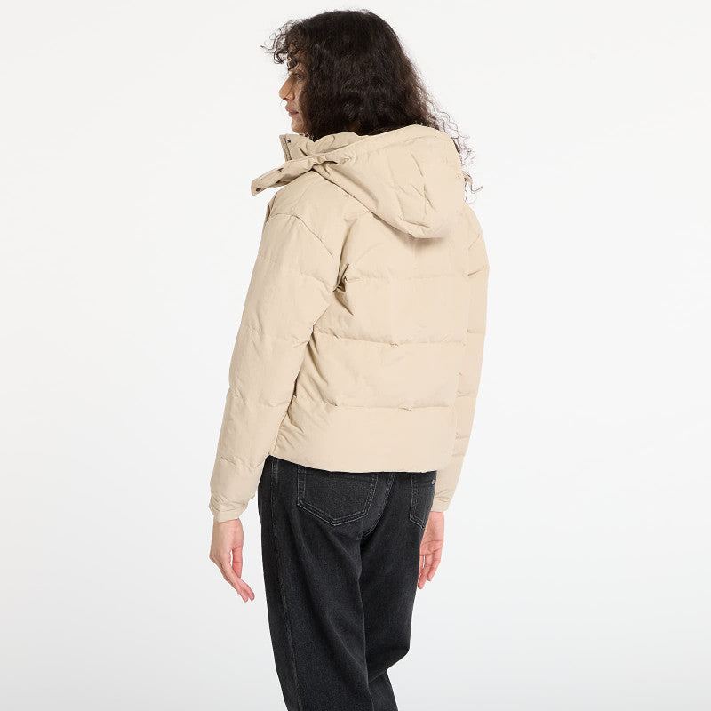 Patagonia W's Downdrift Jacket Oar Tan W/ Seabird Grey