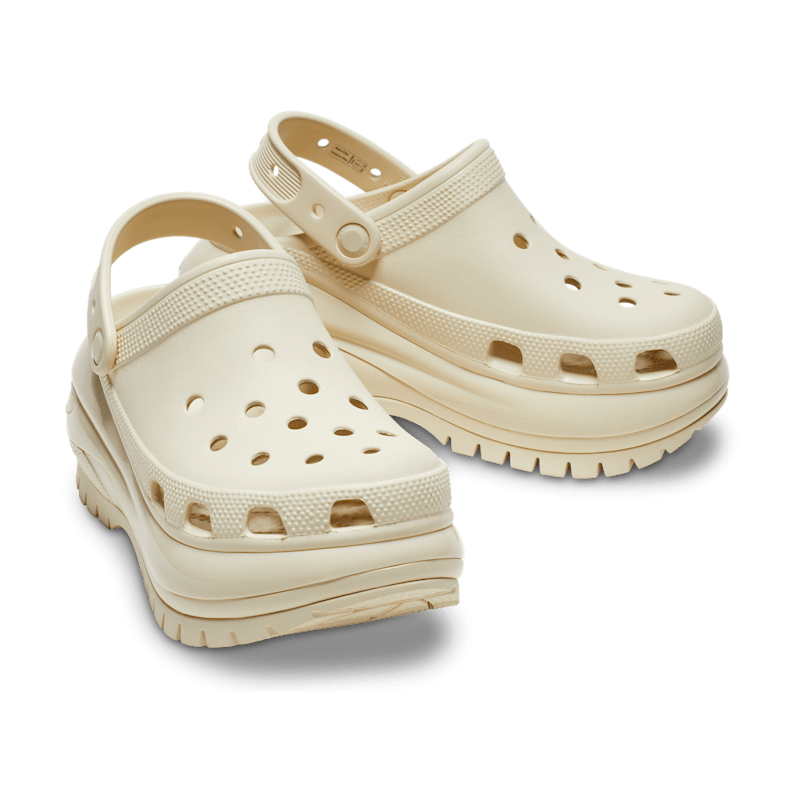 Crocs Classic Mega Crush Clog Bone