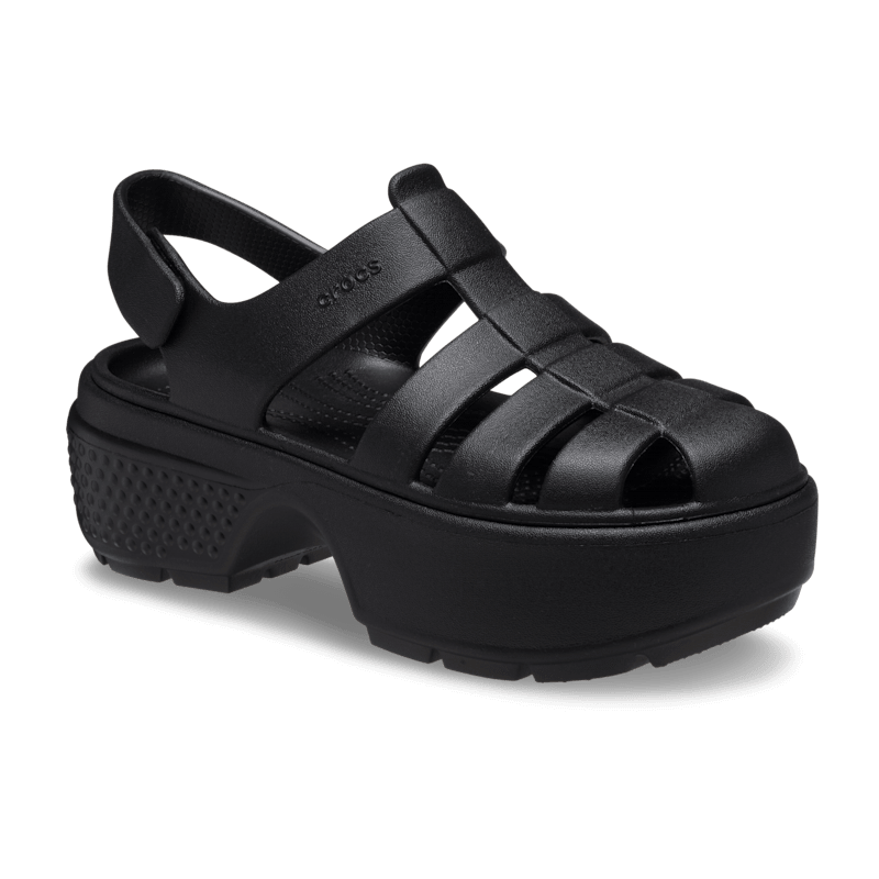 Crocs Stomp Fisherman Sandal Black