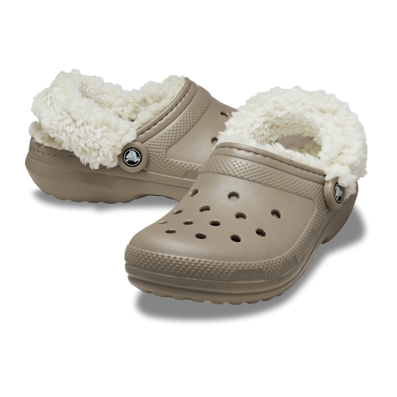 Crocs Classic Fleece Lined Clog Mushroom