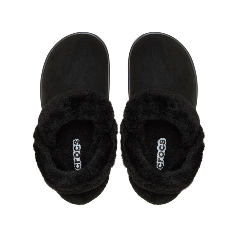 Crocs Classic Unfurgettable Sueded Clog Black