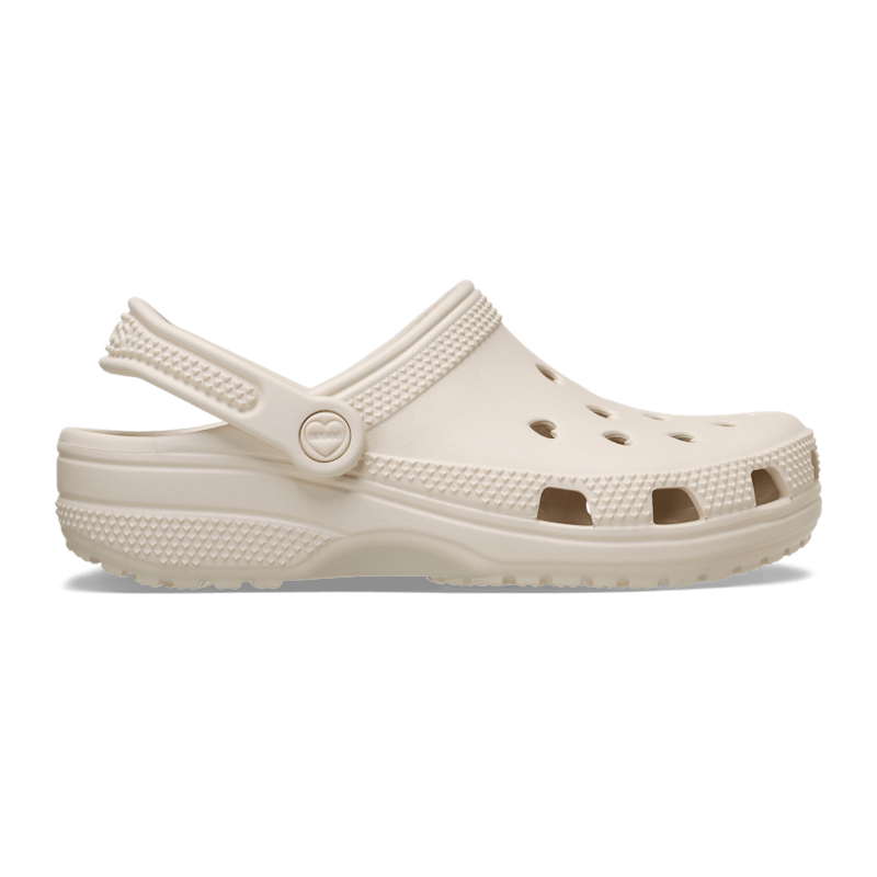 Crocs Classic Hearts Cut Out Clog Frappe