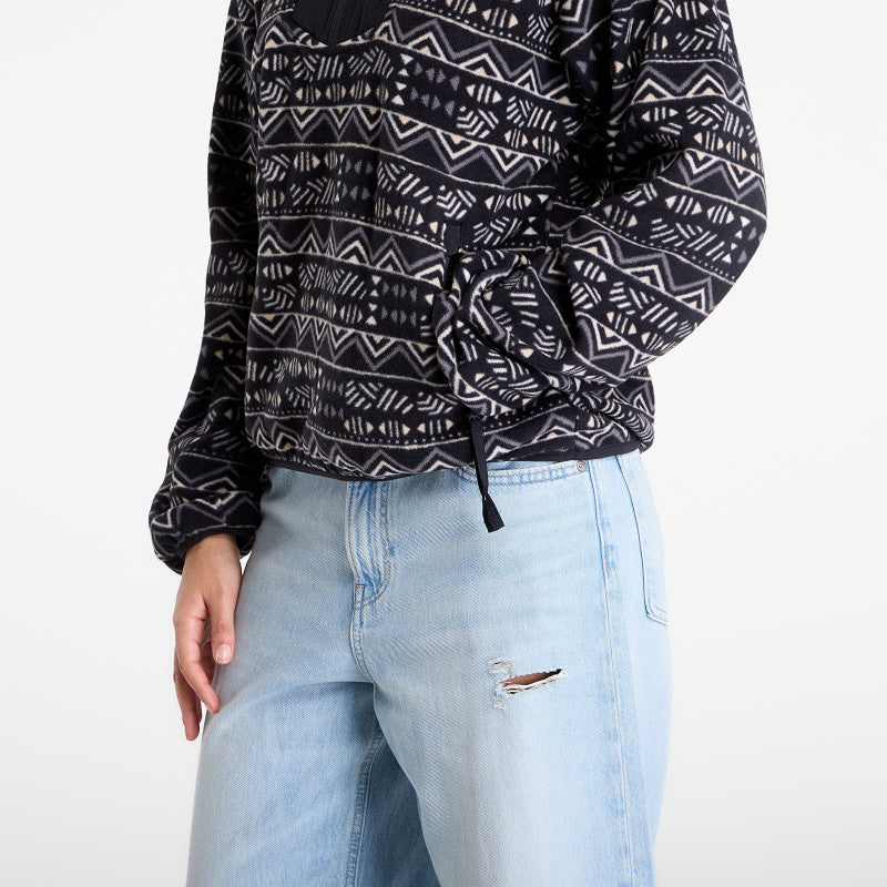 Columbia Sequoia Grove™ Half Zip Fleece With Print Black/ Horizons