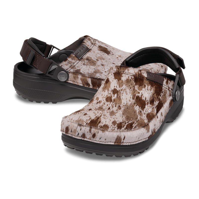 Crocs Classic Crafted Pony Hair Clog Espresso