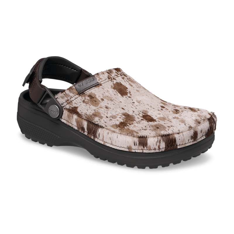 Crocs Classic Crafted Pony Hair Clog Espresso