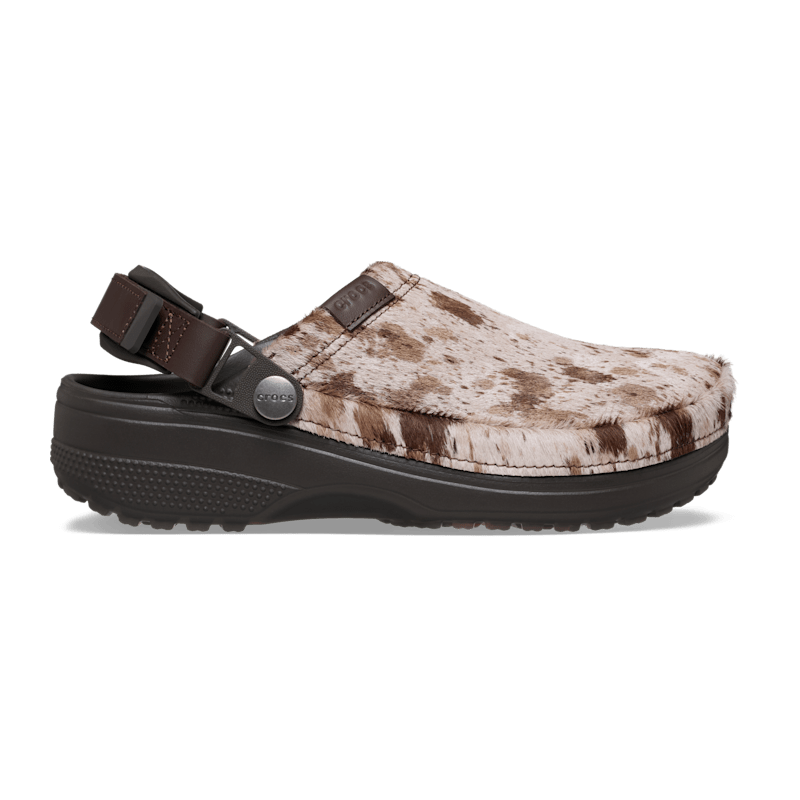 Crocs Classic Crafted Pony Hair Clog Espresso