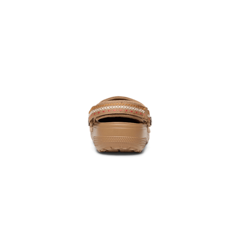 Crocs Classic Crafted Vegan Suede Stitch Sepia