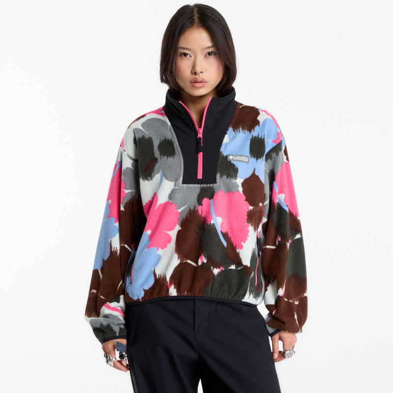 Columbia Sequoia Grove™ II Printed Half Zip Sedona Sage Ikatbloom