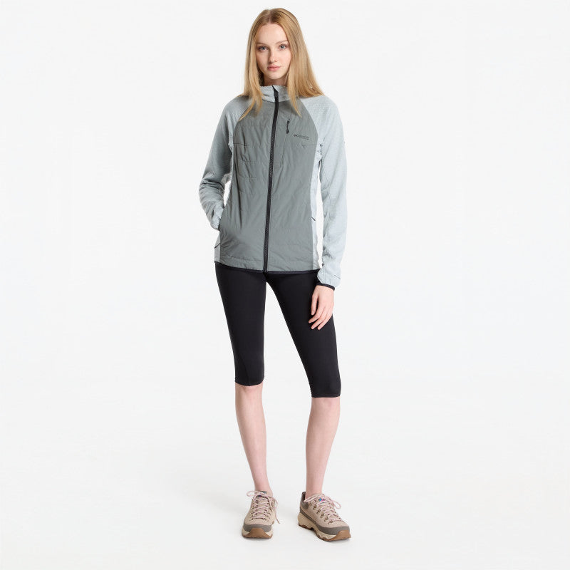 Columbia Arctic Crest™ II Hybrid Full Zip Sedona Sage, Tea Light