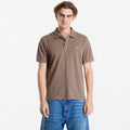 Gant Reg Shield Ss Pique Polo Dark Hazelnut Melange