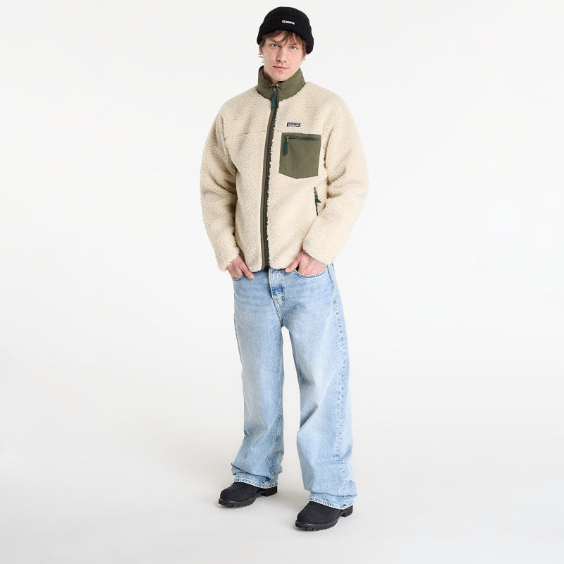 Patagonia M's Classic Retro-X Jacket Dark Natural/ Basin Green