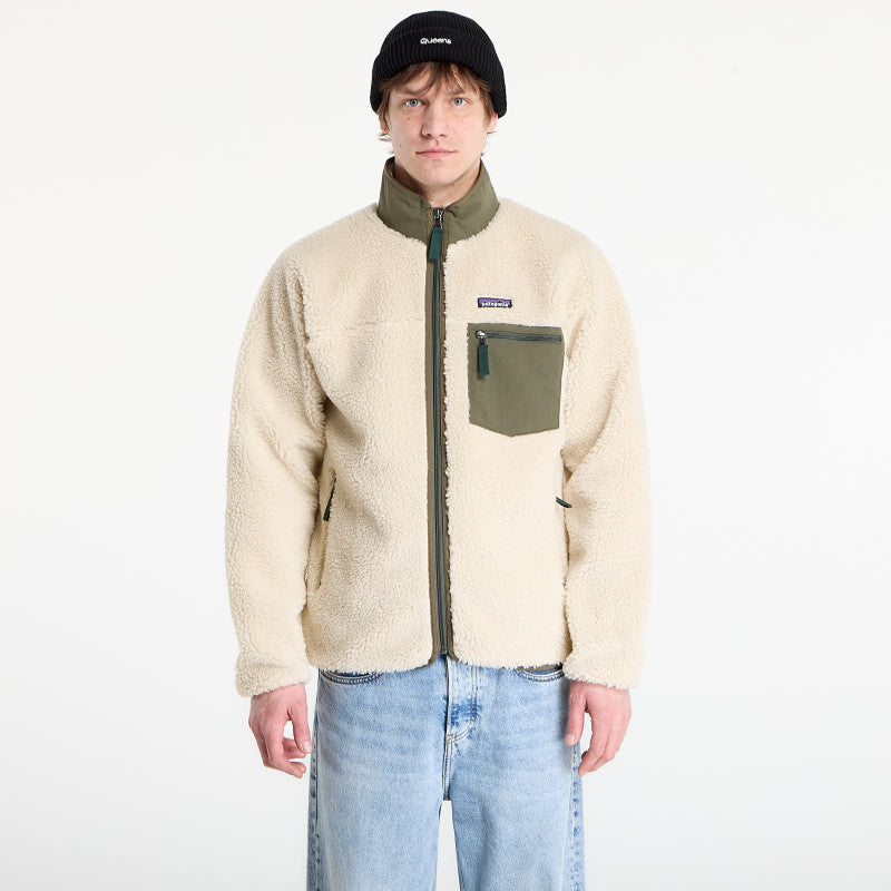 Patagonia M's Classic Retro-X Jacket Dark Natural/ Basin Green