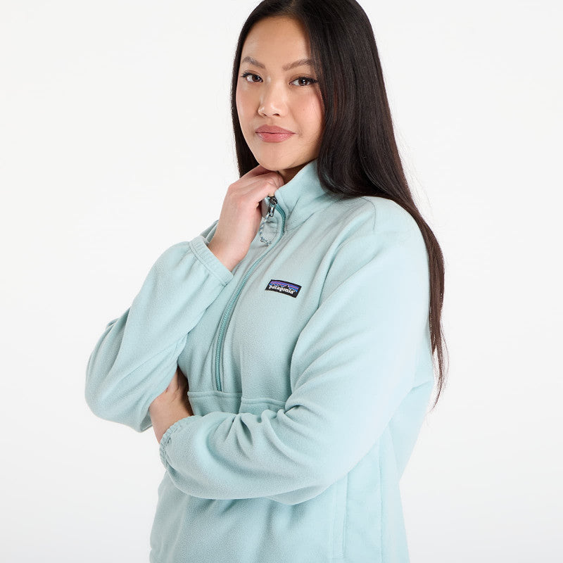Patagonia W's Micro D™ 1/2-Zip Fleece Pullover Thin Ice