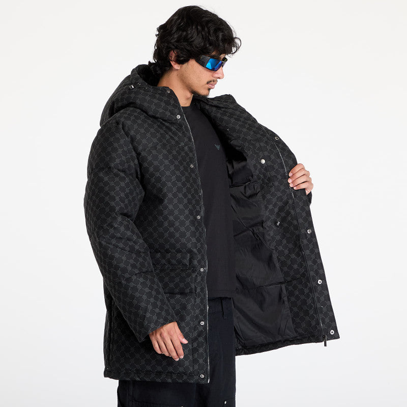 Daily Paper Oba Cotton Monogram Puffer Black