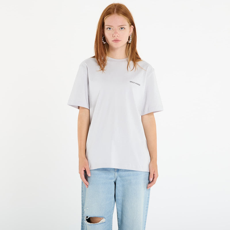Daily Paper Matchstick Shield Ss T-Shirt Micro Chip Grey